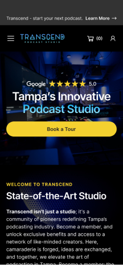 Transcend Podcast Studio