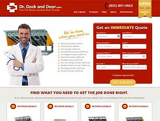 Dr. Dock and door