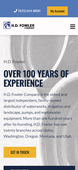 HD Fowler Mobile Site