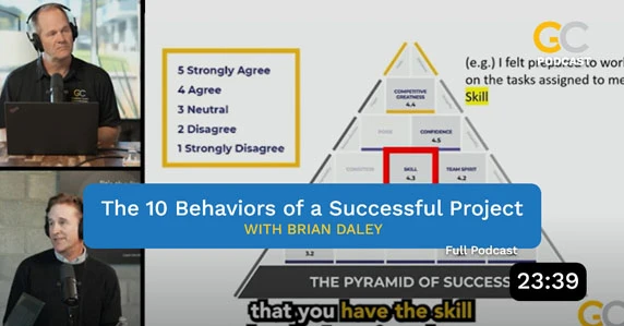 The 10 behaviors of a successful project with brian daley