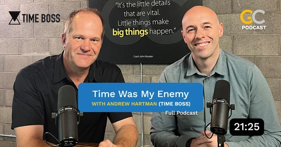 Time was my enemy with Andrew Hartman (Time Boss)