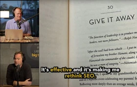 Its effective and its making me rethink seo