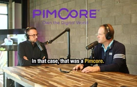 Mic talking to Jason about PIMCORE