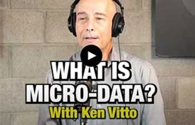 What is Micro-Data? with Ken Vitto