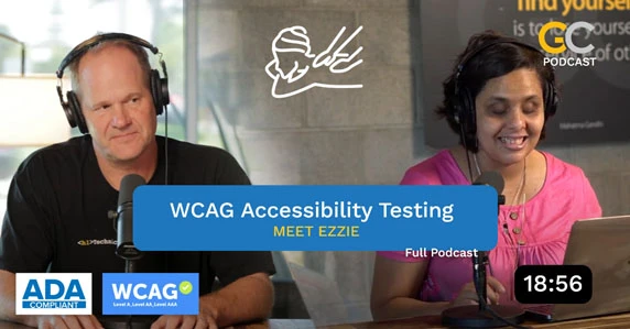 wcag accessibility testing - meet ezzie