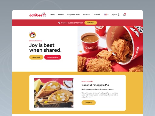 Jolibee desktop screenshot